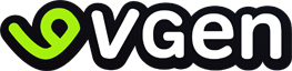 VGen logo (Dark Mode)